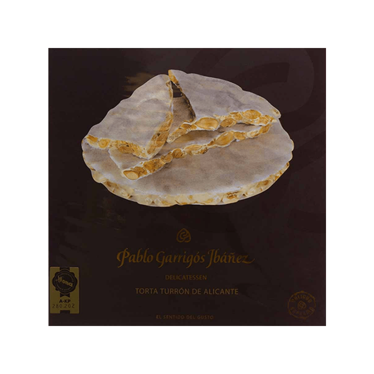 PABLO GARRIGOS IBANEZ Torta Turron de Alicante Delicatessen  (200g)