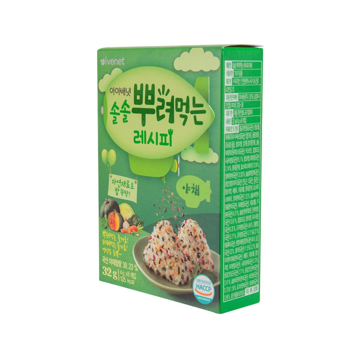 貝貝 貝貝營養拌飯紫菜碎粒 (蔬菜味)  (32g)