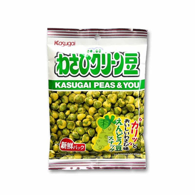 KASUGAI Wasabi Green Beans  (73g)