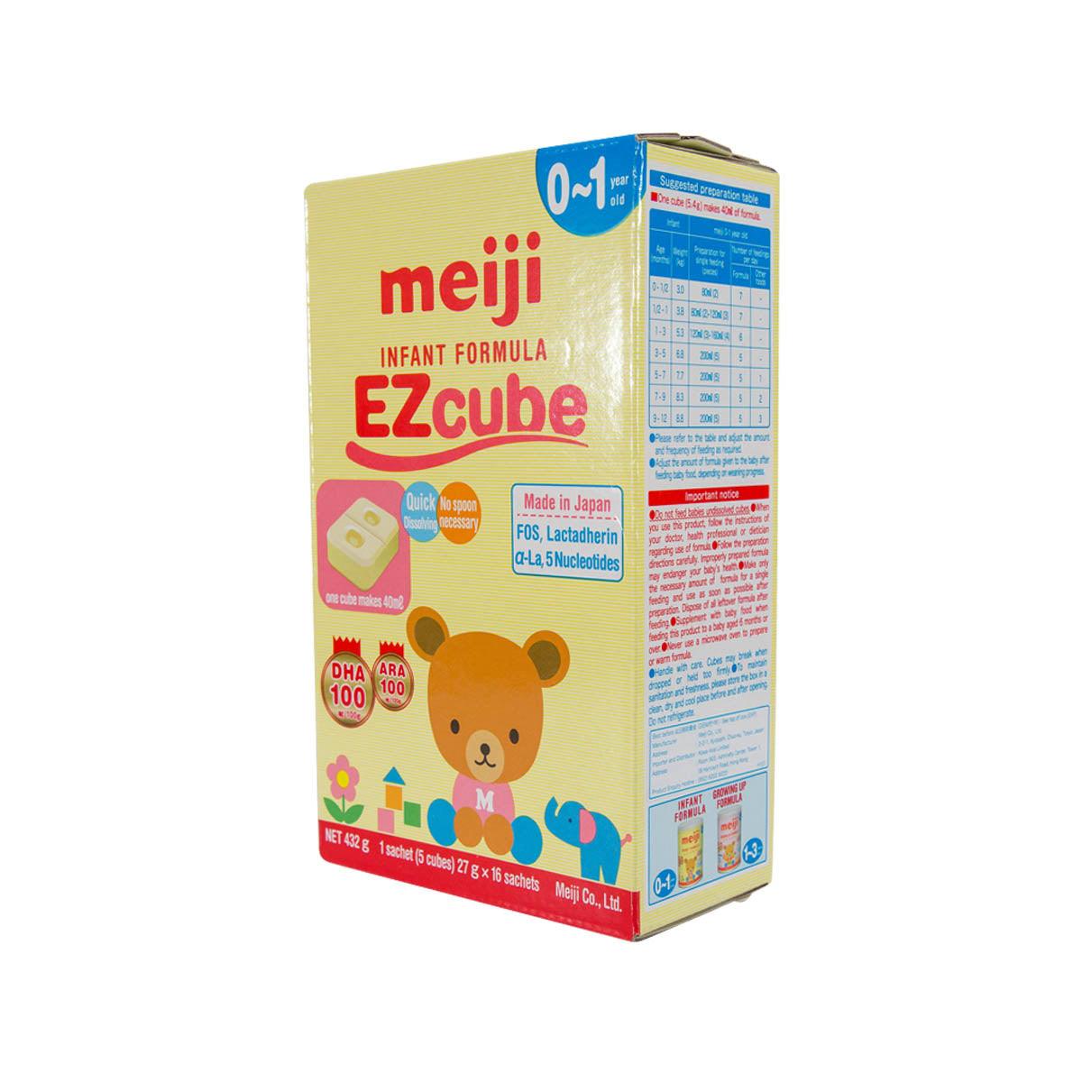 明治 嬰兒配方奶粉 [Ezcube 盒裝] (540g)