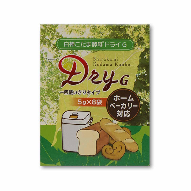 PIONEER PLANNING Shirakami Kodama Dry Yeast for Bread Machine  (40g)